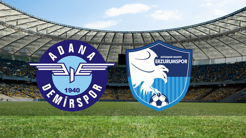 Adana Demirspor - Erzurumspor maçı ne zaman? Saat kaçta ve hangi kanalda canlı yayınlanacak? | Trendyol 1. Lig