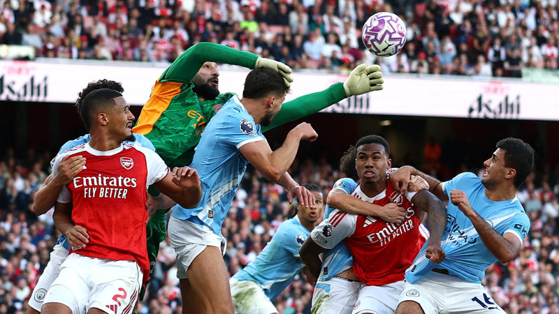 Arsenal ile Manchester City ile yenişemedi