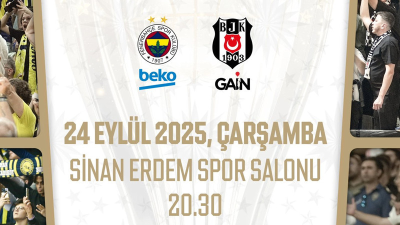 Fenerbahçe ile Beşiktaş, Cumhurbaşkanlığı Kupası için kozlarını paylaşacak
