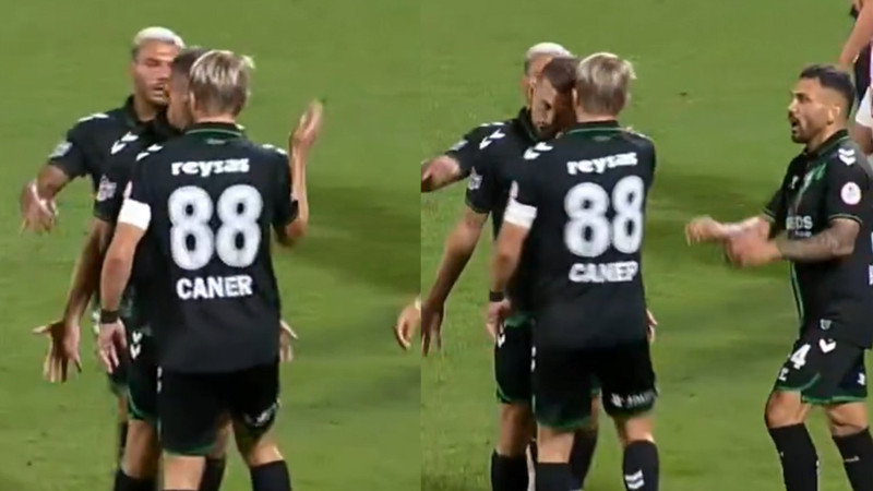 Caner Erkin takım arkadaşına tokat attı! Akıllara Marcao - Kerem Aktürkoğlu geldi