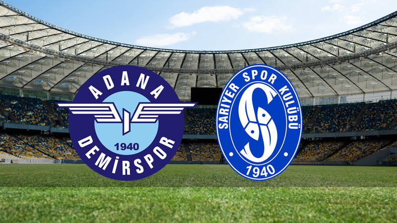 Adana Demirspor - Sarıyer maçı ne zaman? Saat kaçta ve hangi kanalda canlı yayınlanacak? | Trendyol 1. Lig