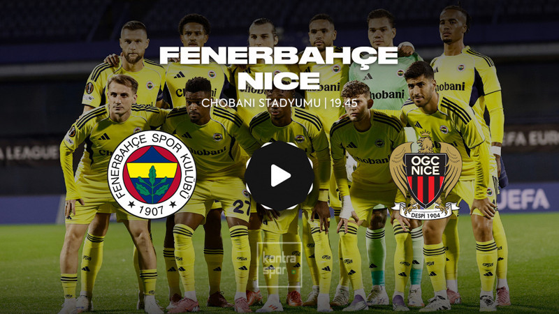 CANLI 🔴 | Fenerbahçe - Nice maçı saat kaçta? Fenerbahçe maçı hangi kanalda? Şifresiz mi? (UEFA Avrupa Ligi)