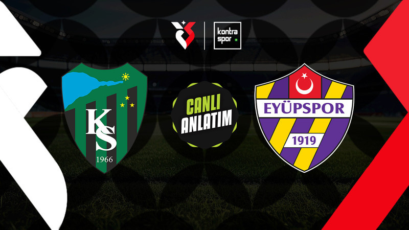 CANLI ANLATIM | Kocaelispor-Eyüpspor (Trendyol Süper Lig)