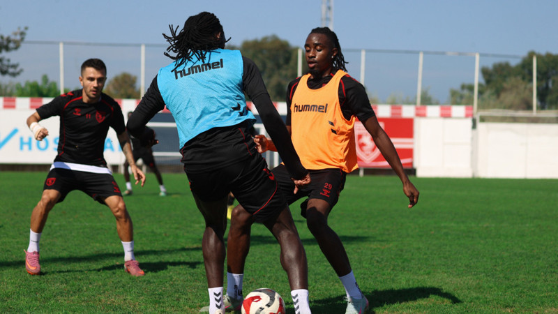 Samsunspor'un Kayserispor maçı hazırlıkları devam etti