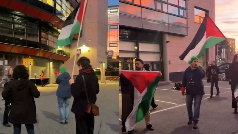 İsrail Milli Takımı'na Oslo'da tepki