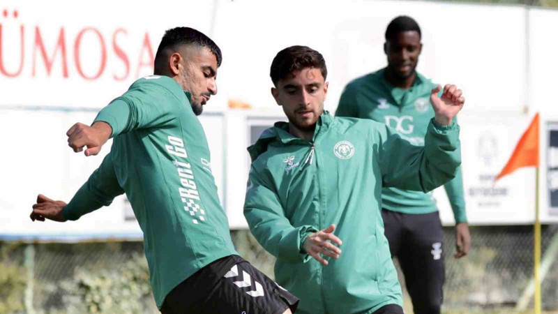 Konyaspor'un Beşiktaş maçı hazırlıkları başladı