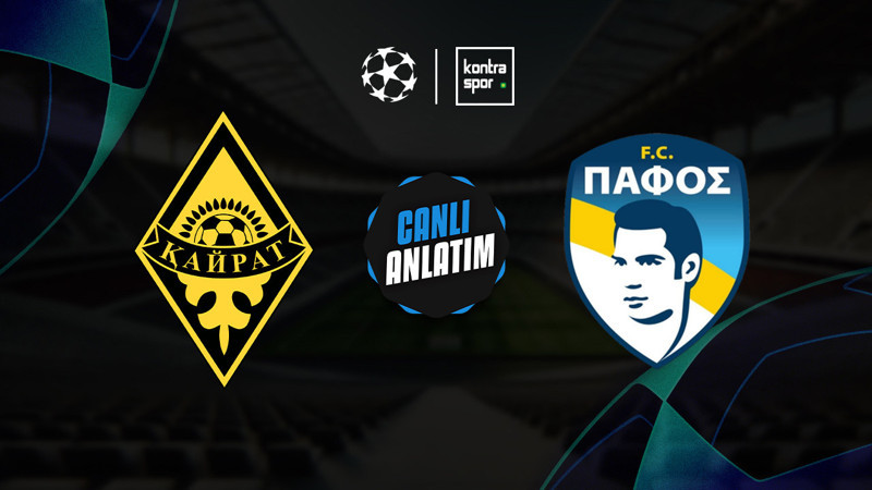 UEFA ŞAMPİYONLAR LİGİ: Kairat Almaty - Pafos maçı ne zaman? Saat kaçta? Hangi kanalda?