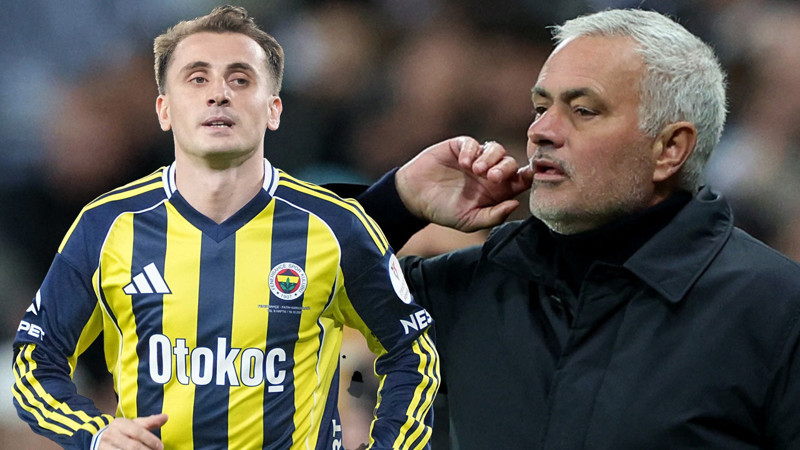 Jose Mourinho'dan Kerem Aktürkoğlu için olay sözler: "Fenerbahçe'nin izlediği yol sebebiyle böyle oldu"