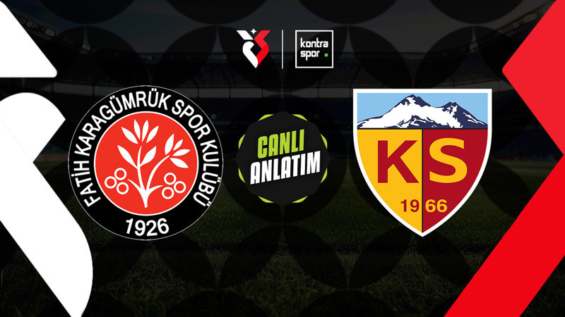 Fatih Karagümrük - Kayserispor maçı ne zaman? Saat kaçta ve hangi kanalda canlı yayınlanacak? | Trendyol Süper Lig