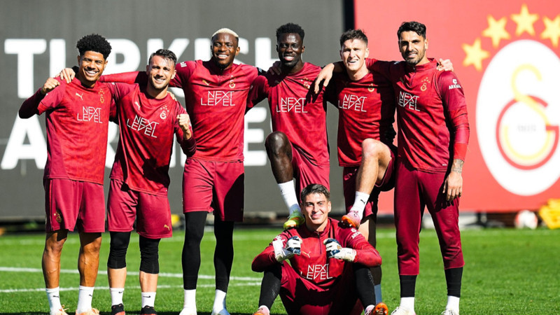 Galatasaray idmanda 4'lü turnuva yaptı