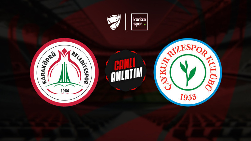 Karaköprü Belediyespor - Rizespor maçı ne zaman? Saat kaçta ve hangi kanalda? | Ziraat Türkiye Kupası