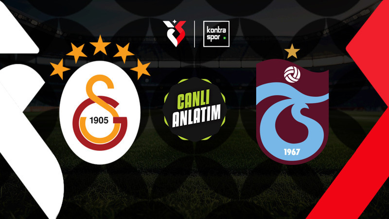CANLI 🔴 | Galatasaray - Trabzonspor maçı ne zaman? Saat kaçta ve hangi kanalda canlı yayınlanacak? (Trendyol Süper Lig)