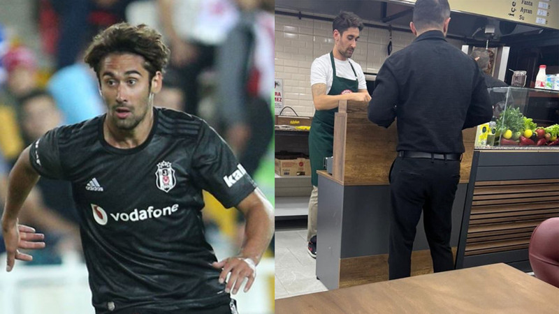 Beşiktaş'ın eski futbolcusu dönerci oldu