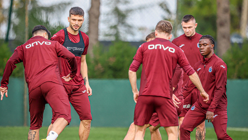 Trabzonspor’da, Alanyaspor maçı hazırlıkları sürüyor