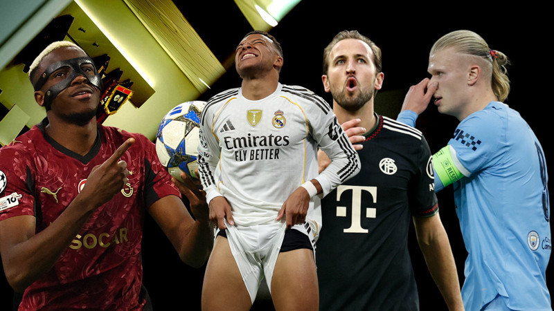 Mbappe, Kane, Haaland, Rashford hiçbiri bir Osimhen etmedi