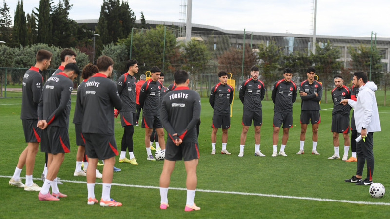 Ümit Milli Takım, Ukrayna ve Litvanya maçlarının hazırlıklarına devam etti