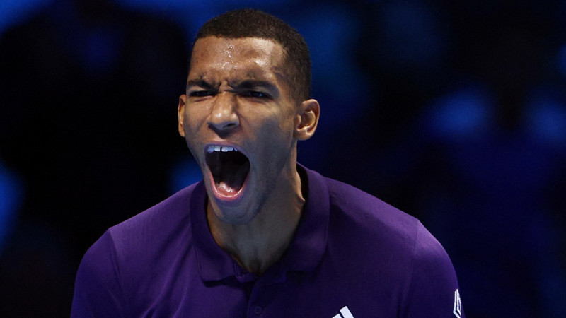 ATP Finalleri'nde Felix Auger-Aliassime, Ben Shelton'ı mağlup etti