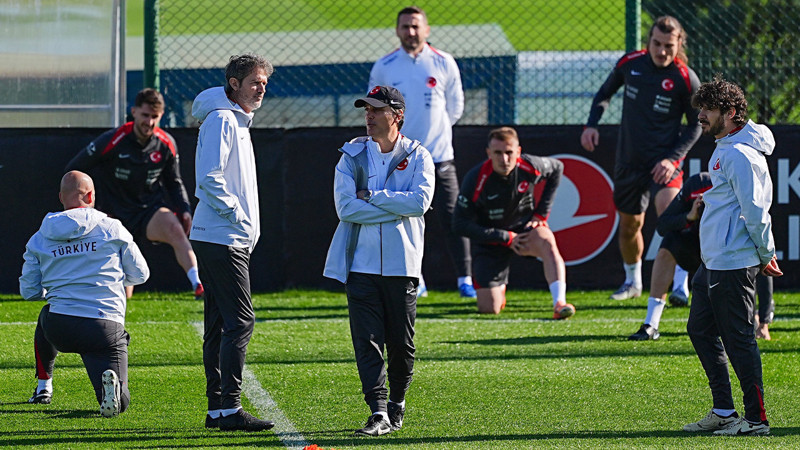 A Milli Futbol Takımımız, Bulgaristan maçının hazırlıklarını tamamladı