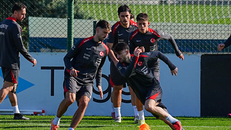 A Milli Takım'da Bulgaristan maçının hazırlıkları tamamlandı
