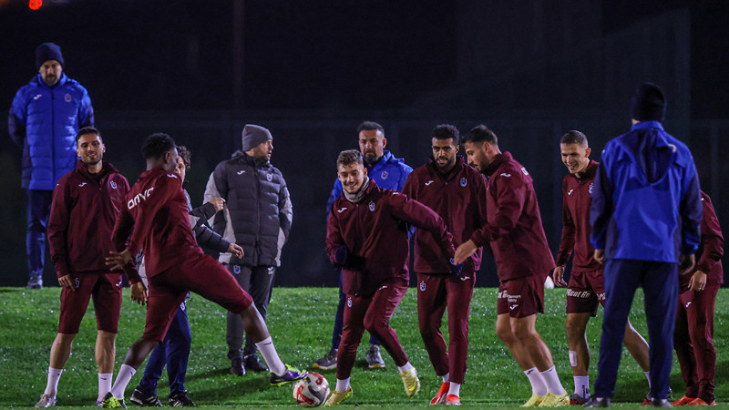 Trabzonspor, Başakşehir maçı hazırlıklarına başladı