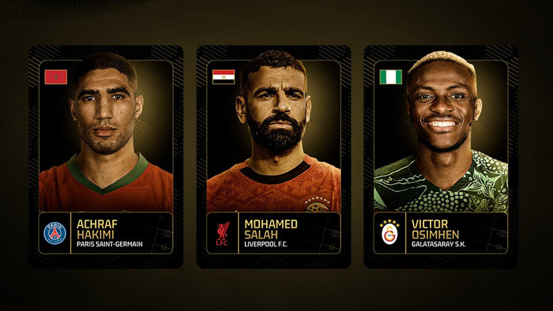 Victor Osimhen, Afrika'da Yılın Futbolcusu Ödülü'nde finalde