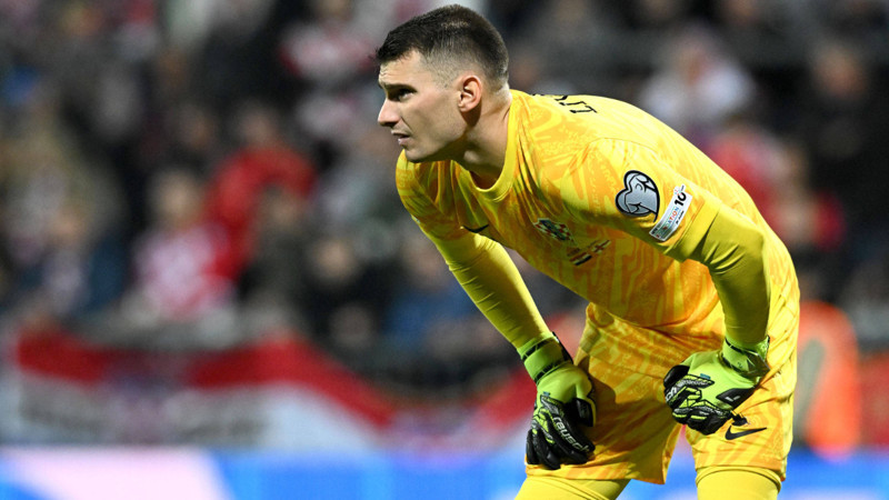 Dominik Livakovic, Gazzaniga'nın arkasında kaldı Hırvat kaleciyi sıkıntı bastı