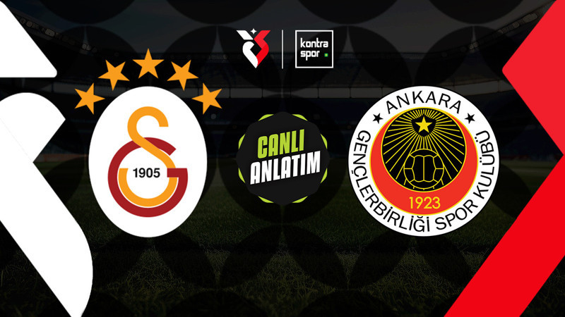 CANLI 🔴 | Galatasaray - Gençlerbirliği maçı ne zaman? Saat kaçta ve hangi kanalda canlı yayınlanacak? (Trendyol Süper Lig)