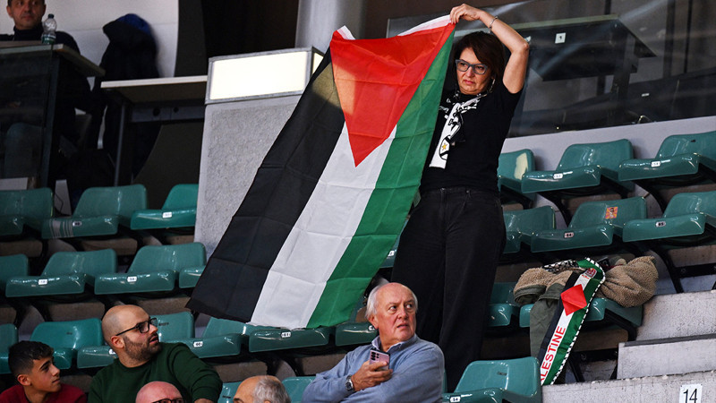 İtalya'da İsrail takımı Maccabi Tel Aviv'e protesto