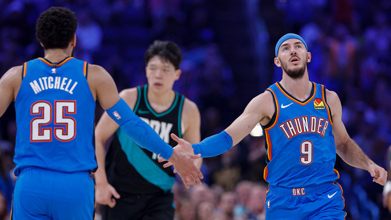Oklahoma City Thunder, Blazers'ı yenerek serisini 9 maça çıkardı