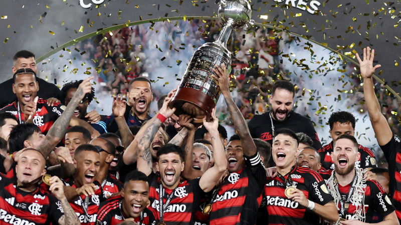 Libertadores'te şampiyon Flamengo! Filipe Luis tarih yazıyor