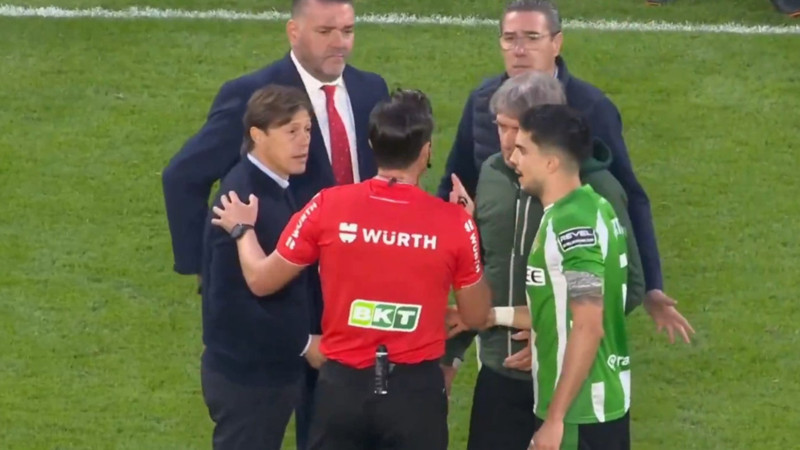 Sevilla - Real Betis maçı olaylı geçti