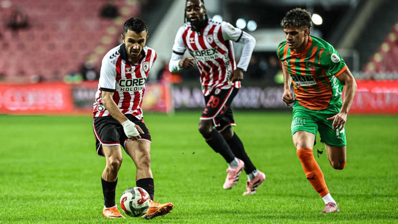 Samsunspor'a Alanyaspor şoku! Uzatmada gol geldi