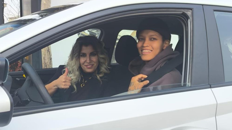 Melissa Vargas ehliyetini Malatya'dan aldı