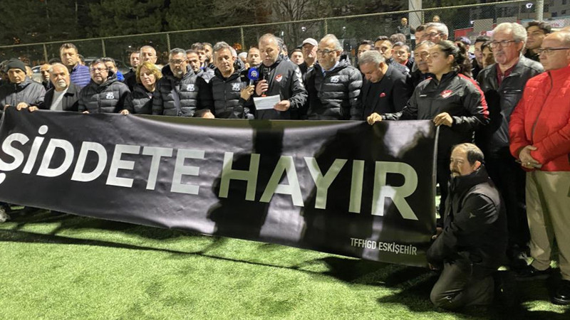 Eskişehir'de yaşanan hakem saldırısı kınandı