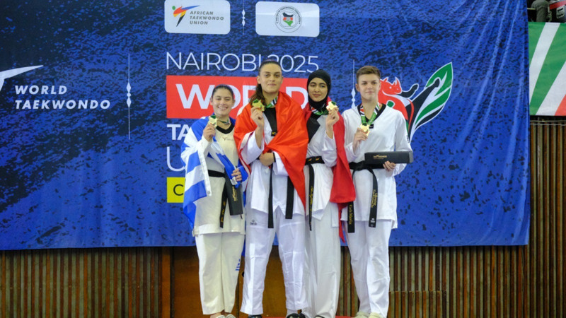 Milli sporcu Zehra Begüm Kavukcuoğlu altın madalya kazandı