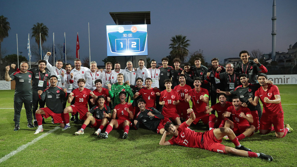 U19 Milli Takımımız, Elit Tur'a yükseldi