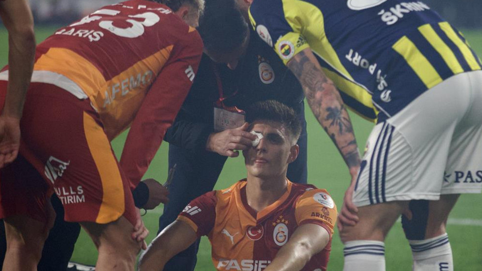 Kazımcan'a yabancı madde isabet etti