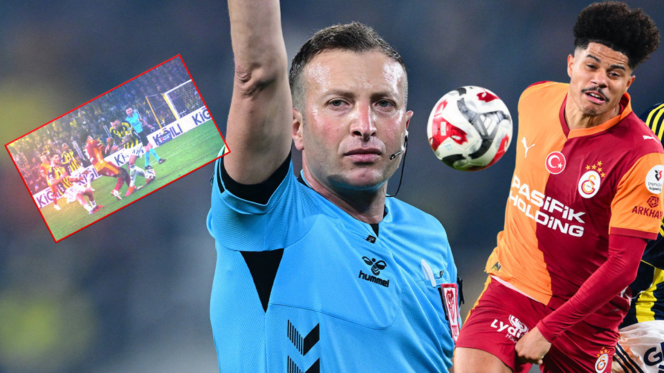 İşte Fenerbahçe-Galatasaray derbisinin tartışılan pozisyonları!