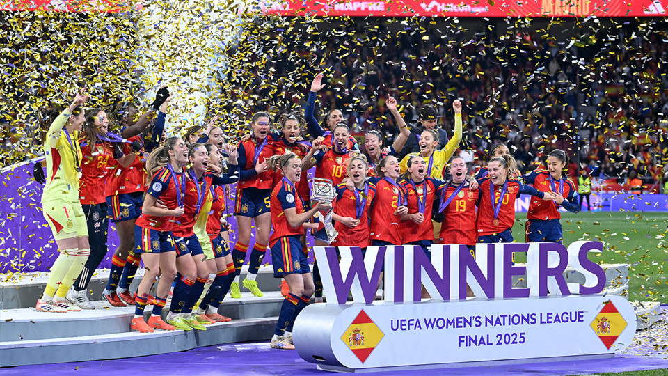 UEFA Kadınlar Uluslar Ligi'nde İspanya şampiyon oldu